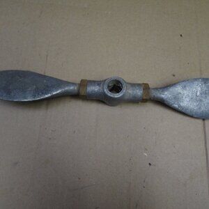 Vintage Aluminum Metal Aircraft Propeller